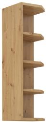 TEMPO KONDELA Felső polcos szekrény, artisan tölgy, LULA 30 G-90 ZAK