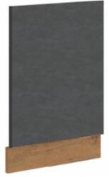 TEMPO KONDELA Előlap mosogatógéphez, szürke matt/tölgy lancelot, VEGA ZM 570x446 - sprintbutor