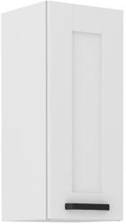 TEMPO KONDELA Felső szekrény, fehér, LULA 30 G-72 1F - sprintbutor