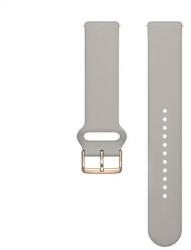 POLAR Quick 20mm Greige szilikon óraszíj