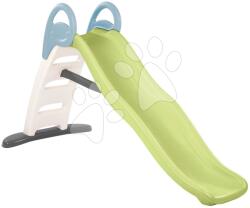 Smoby Csúszda dupla hullámmal vízsugárral 2 méteres Funny Slide Green Toboggan Life Smoby erős szerkezettel UV védelemmel 24 hó-tól (SM820405)