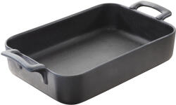 Revol Farfurie pentru cuptor BELLE CUISINE 2, 5 l, dreptunghiular, negru mat, porțelan, REVOL (RV642068)