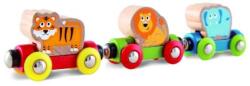 Hape Jucarie din lemn - Tren calatorie in Jungla (E3807B) Trenulet