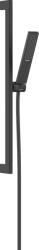 Hansgrohe Pulsify E, zuhanygarnitúra 100 1jet EcoSmart zuhanyrúddal 650 mm, fekete matt, HAN-24370670 (HAN-24370670)