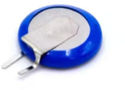 utángyártott Ipari ML1220 Li-ion gomb akkumulátor 3V 40mAh panellábbal, álló kivitel (800109511)