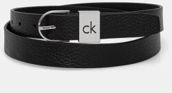 Calvin Klein bőr öv fekete, női, K60K612856 - fekete 95