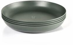 Light My Fire BIO műanyag tányér készlet RamenPlate 4db, zöld
