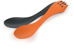 Light My Fire Spork lingură multifuncțională medie 2pcs, portocaliu/negru Tacam