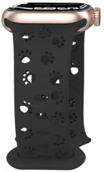 Mybandz 85320 apple watch paw szilikon óraszíj/fekete/40/41/42mm (85320) - mostelado