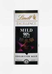 Lindt Excellence Étcsokoládé 90% Cocoa Dark Noir sötét 100g De (3046920029759)