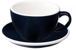 LOVERAMICS Egg - Cafe Latte 300 ml Cup and Saucer - Denim