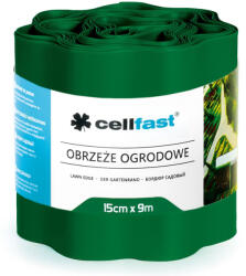 Cellfast Hullámos kerti szegély 15cm x 9m Cellfast 30-022 (30-022H)
