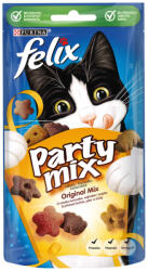 FELIX Party Mix macska jutalomfalat Original Mix csirke&pulyka&máj 8x60g