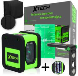 Xtech Lézeres Vízmérték Keresztlézer 4D Önszintező 25M (SIP-L4 GREEN)