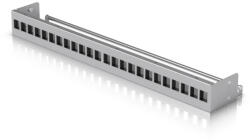 Ubiquiti 24-port Patch Panel 1U Grey (UACC-RACK-PANEL-PATCH-BLANK-24) - mzona