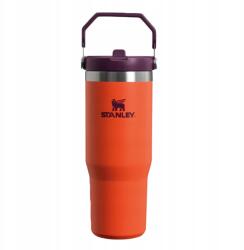 STANLEY The Iceflow Flip Straw Tigerlily Plum bögre, 0, 89 l (10-09993-314)