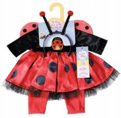 Zapf Creation Baby born Lady Bug ruha babának 43 cm Katicabogár (871492)