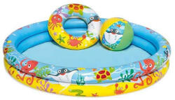 Bestway Piscina inel cu minge ? i cauciuc plutitor - 112 cm (23131)