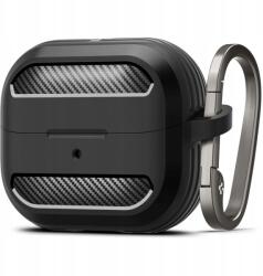 Spigen Rugged Armor Samsung Galaxy Buds 3/3 Pro Matte Fekete (ACS08330)