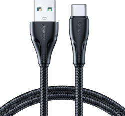 JOYROOM USB - USB C 3A cablu Surpass Series pentru încărcare rapidă și transfer de date 2 m negru (S-UC027A11) (JYR691)