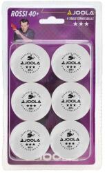 JOOLA Rossi Joola labdák 3-Star fehér 40 mm 6 db (44320)