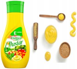 Univer Mustár Tartósítószermentes Nagy, 440g, E-Szám Mentes, krémes állagú