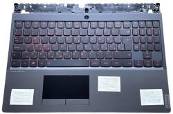 Lenovo Legion Y530-15ICH Y540-15IRH Y7000P piros háttérvilágítással (backlit) szürke (gray) burkolattal (topcase) touchpaddel magyar (HU) laptop/notebook billentyűzet gyári