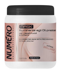 Brelil Professional - Numero Illuminating Mask - Hajpakolás értékes olajokkal az extrém csillogásért 1000ml