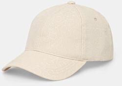 Calvin Klein baseball sapka fehér, mintás, K60K612871 - bézs Univerzális méret