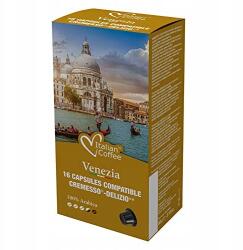 Italian Coffee Venezia Espresso 100% Arabica kapszula Cremesso Delizio 16 db kapszula