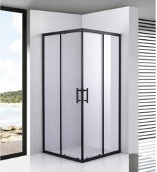 Water Fun Toulon || 6mm Black zuhanykabin 70*70 190cm (ZBM-7019) - zuhanykabinpont - 49 801 Ft