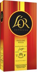 L'OR Passione Rossa Maranello Lungo pörkölt őrölt kávé kapszulában 10 db 52g
