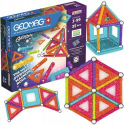 Geomag Mágneses Glitter Csillámos Újrahasznosított Építőkockák (GM535)