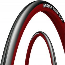 Michelin vezetékes gumiabroncs Dynamic Sport 700 x 23C fekete-piros