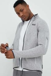 Helly Hansen sportos pulóver Varde 2.0 szürke, melange, 49429 - szürke L