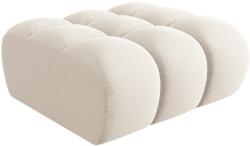 Windsor & Co Világos bézs bársony lábzsámoly Windsor & Co Halley 94 x 94 cm (WIN_POUF_51_F1_HALLEY1)