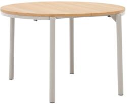 Kave Home Tölgy összecsukható étkezőasztal Kave Home Montuiri 120-200 x 120 cm (LF-T0300021MM40)