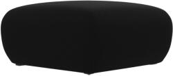 Windsor & Co Fekete bársony lábzsámoly Windsor & Co Lola 75 x 75 cm (WIN_POUF_M_184_F1_LOLA7)