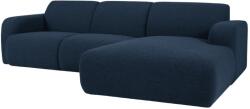 Windsor & Co Sötétkék bouclé sarokkanapé Windsor & Co Lola 250 cm, jobb (WIN_RC_101_F1_LOLA5)