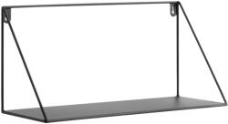 Kave Home Fekete fém polc LaForma Upp 40 cm (LF-AA1598R01)