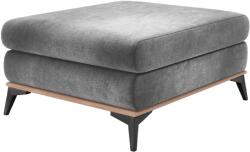 Windsor & Co Szürke bársony lábzsámoly Windsor & Co Astre 106 x 78 cm (WIN_POUF_46_F1_ASTRE2)