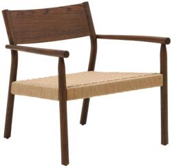 Kave Home Diófa szék Kave Home Yalia zsinórral (LF-S0900045CP46)