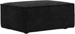 Windsor & Co Fekete kárpitozott lábzsámoly Windsor & Co Eris 84 x 63 cm (WIN_POUF_140_F1_ERIS8)
