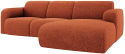 Windsor & Co Terrakotta piros kárpitozott sarokkanapé Windsor & Co Lola II. 250 cm, jobb (WIN_RC_140_F1_LOLA3)