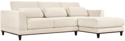 Windsor & Co Bézs kordbársony sarokkanapé Windsor & Co Leon 260 cm, jobb (WIN_RC_100_F1_LEON1)
