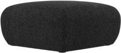 Windsor & Co Fekete kárpitozott lábzsámoly Windsor & Co Lola II. 75 x 75 cm (WIN_POUF_M_140_F1_LOLA9)