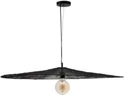 Kave Home Fekete fém függőlámpa Kave Home Makai 100 cm (LF-L0100035RR01)