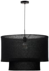 Kave Home Fekete vászon lámpaernyő Kave Home Mariela 60 cm (LF-L0600033FN01)