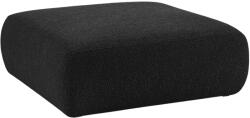 Windsor & Co Fekete bouclé lábtartó Windsor & Co Lola 100 x 100 cm (WIN_POUF_L_101_F1_LOLA8)