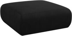 Windsor & Co Lola fekete kárpitozott lábzsámoly 100 x 100 cm (WIN_POUF_L_143_F1_LOLA11)